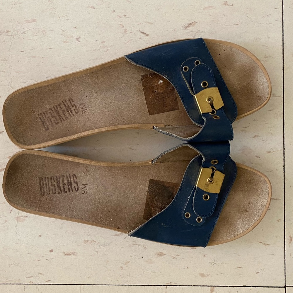 Vintage Buskens buckle sandals